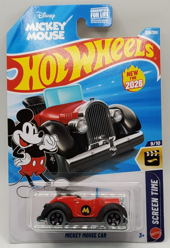 2026 hot wheels red disney - wheels,